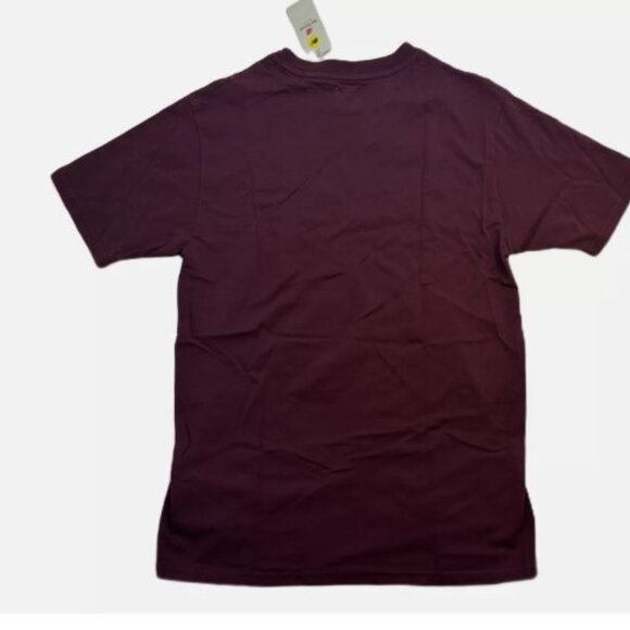 New Balance Men's MADE in USA Core T-Shirt MT21543 NBY Cotton Size M Burgundy - Picture 2 of 7